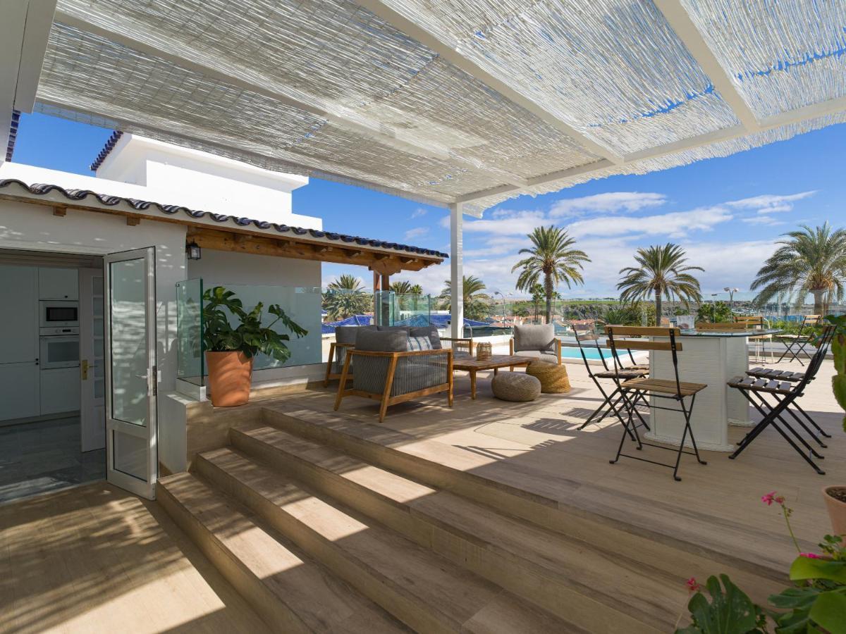 Pasitoblanco Porto Mare 45 Seaview Villa Private Heated Pool Pasito Blanco Eksteriør bilde