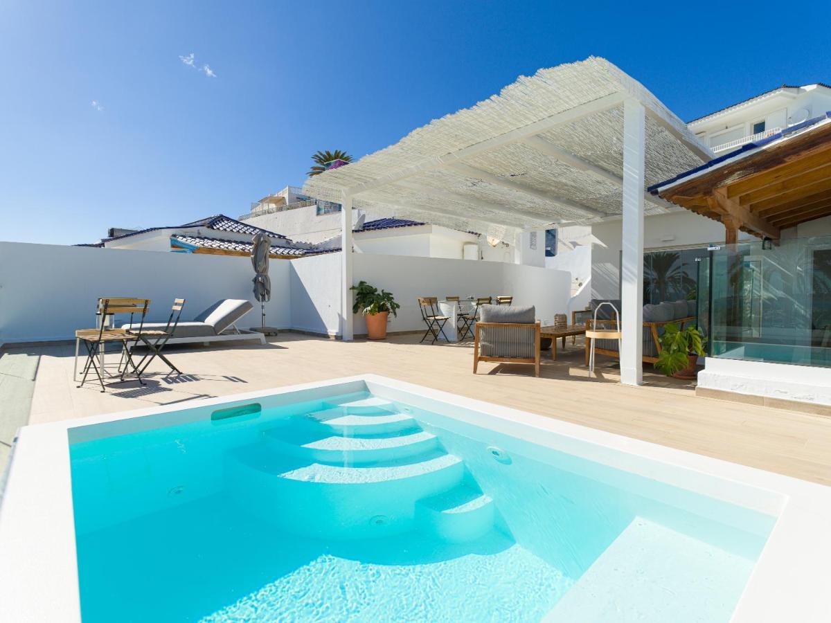 Pasitoblanco Porto Mare 45 Seaview Villa Private Heated Pool Pasito Blanco Eksteriør bilde